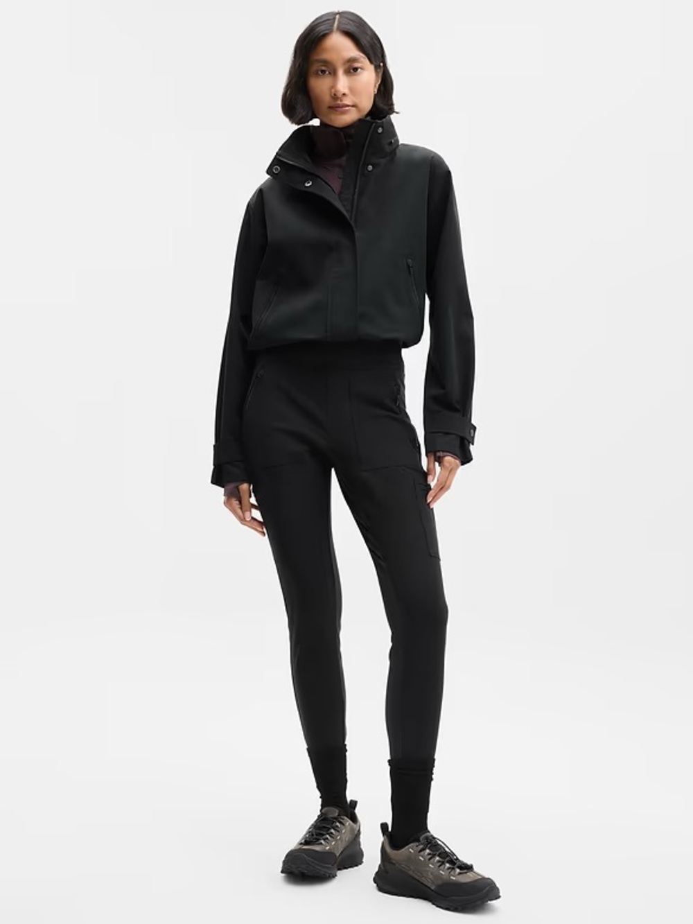 ATHLETA HEADLANDS HYBRID HIGH RISE CARGO LEGGING